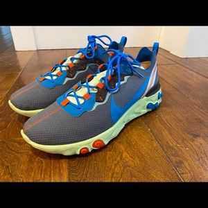 2019 Nike React Element 55 SE 'Volt Stardust'.